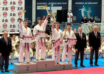 Clubul Sportiv Oyama, pe podium la Campionatul European de Karate Kyokushin pe categorii de greutate