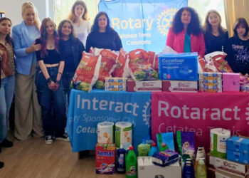 De Paște, Clubul Rotary „Cetatea Tomis” a făcut fericiți 200 de copii instituționalizați din județul Constanța