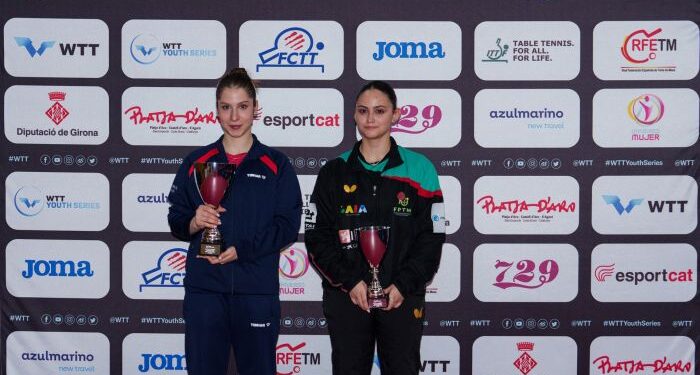 CSM Constanța: Trei medalii de aur și una de bronz pentru Bianca Mei-Roșu și Andrea Teglas, la tenis de masă!