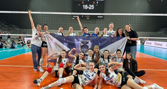 CSM Constanța: Echipa de volei feminin U17 este CAMPIOANĂ NAȚIONALĂ!