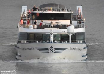 Nava fluvială Thurgau Prestige a adus la Constanța 114 turiști elvețieni