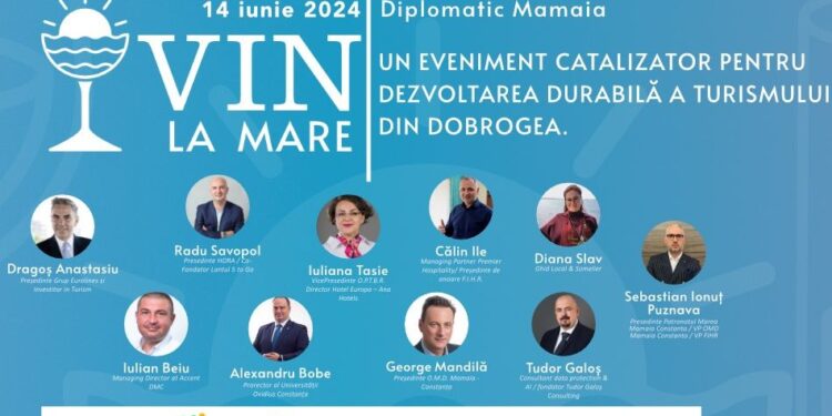 “VIN la mare” – Eveniment în care arta ospitalității se împletește cu pasiunea pentru vin și tradițiile viticole ale Dobrogei