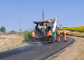 FOTO-ȘTIRE Drumul județean Băneasa – Oltina devine un drum nou – nouț