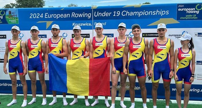 Canotorii de la CSM Constanța, pe podium la Campionatul European U19!