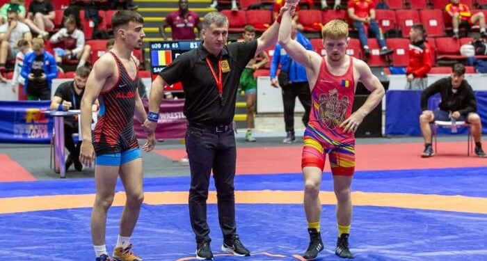 Daniel Sandu (CSM Constanța), medalie de argint la Turneul Internațional de lupte U20!