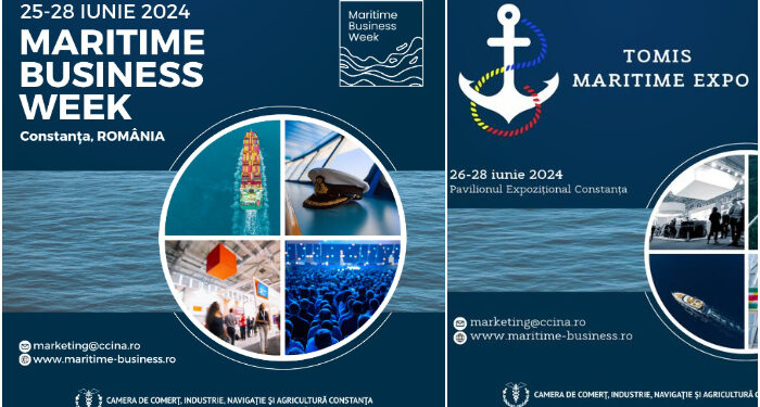 MARITIME BUSINESS WEEK, 25-28 iunie, PRIMUL eveniment internațional dedicat industriei maritime, organizat în România