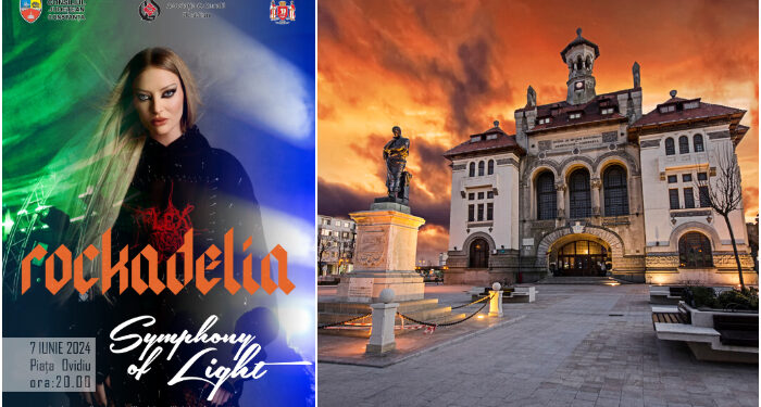 Rockadelia, SUPERCONCERT Delia, în Piața Ovidiu, în cadrul „Symphony of light”