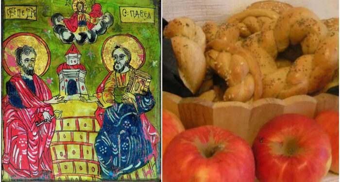 LEGENDE. TRADIȚII. SUPERSTIȚII. Sfinţii Apostoli Petru şi Pavel  – Sânpetru de Vară, patronul agricultorilor și al recoltelor