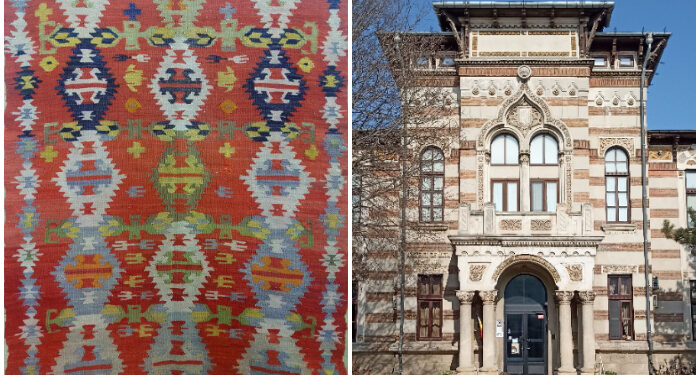 Veche scoarță maramureșeană, expusă la Muzeul de Artă Populară Constanța