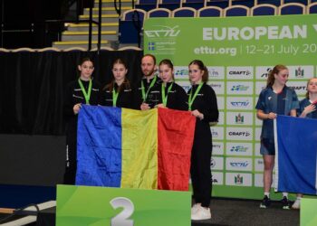 CSM Constanța: ARGINT pentru Bianca Mei-Roșu și Andrea Teglas, la Campionatul European de tenis de masă pentru juniori!