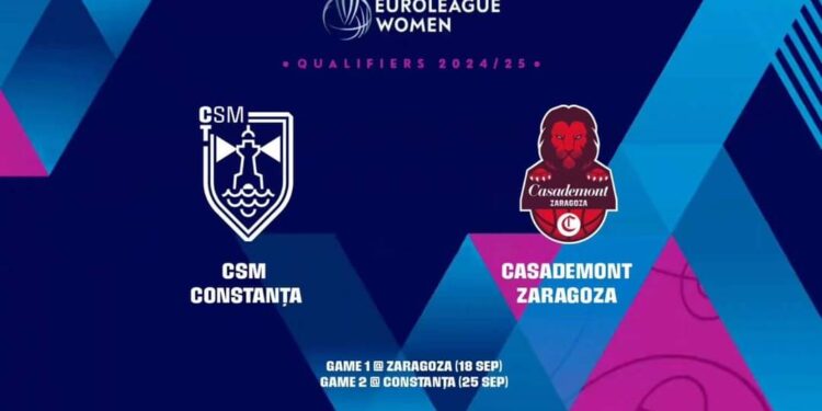 CSM Constanța și-a aflat adversara din preliminariile EuroLeague Basketball Women 2024-2025