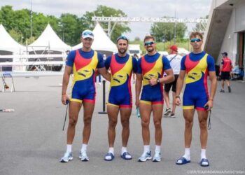 Canotorul Leontin Iliuță Nuțescu (CSM Constanța) vâslește pentru o medalie olimpică!