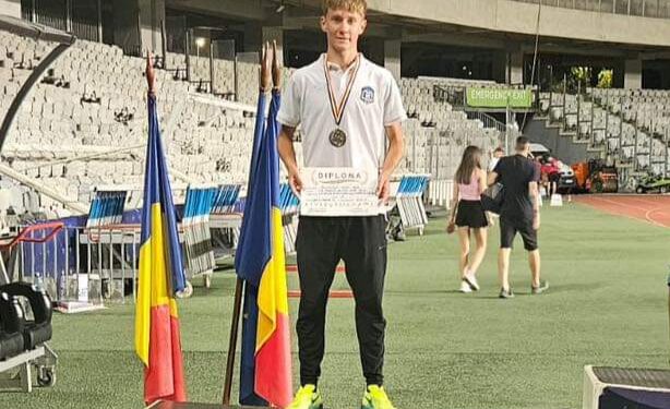 CS Medgidia: Alin Mihai Savlovschi este vicecampion național la 3000 m obstacole!