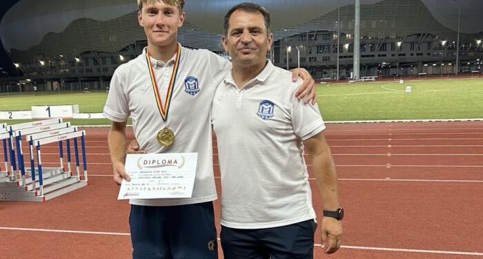 CS Medgidia: Alin Mihai Șavlovschi, dublu medaliat la Campionatul Național de Atletism U23!