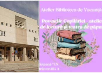 Ateliere de lectură și teatru de păpuși, la Biblioteca Județeană Constanța