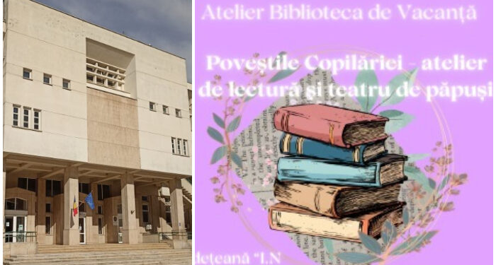 Ateliere de lectură și teatru de păpuși, la Biblioteca Județeană Constanța