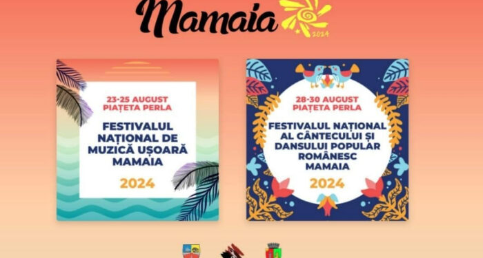 August 2024: Festivalul Național de Muzică Ușoară „Mamaia” și Festivalul Național al Cântecului și Dansului Popular Românesc „Mamaia”