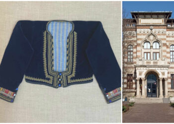 „Mintan ̓u di catifé” – Vestă festivă din costumul aromâncelor, expusă la Muzeul de Artă Populară Constanța
