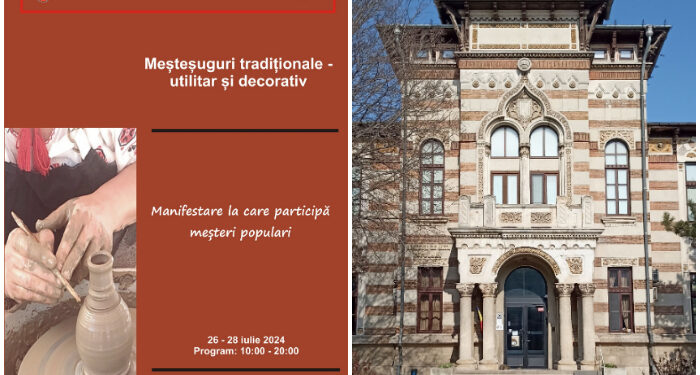 Meșteșuguri tradiționale prezentate prin demonstrații LIVE la Muzeul de Artă Populară Constanța
