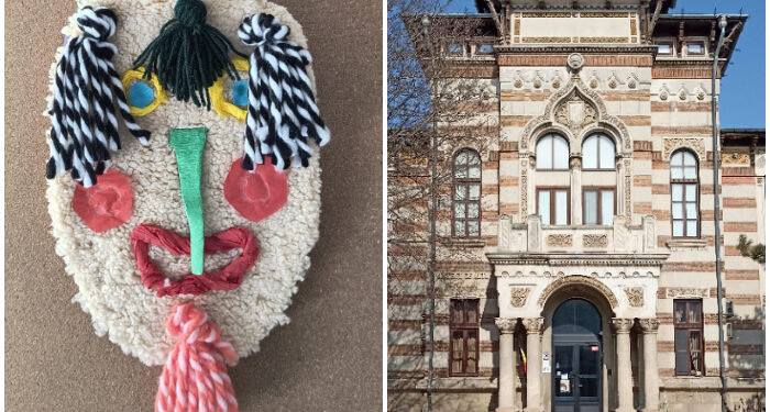 Atelier de confecționat măști populare, la Muzeul de Artă Populară Constanța