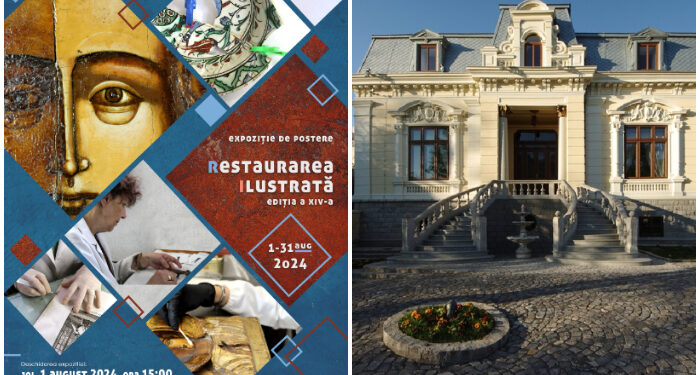 „Restaurarea ilustrată” – Expoziție de postere, la Casa Avramide Tulcea