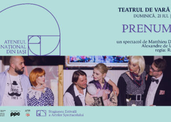 SEAS 2024. Marius Manole vă invită la PRENUMELE, duminică, 21 iulie, Teatrul de Vară Soveja