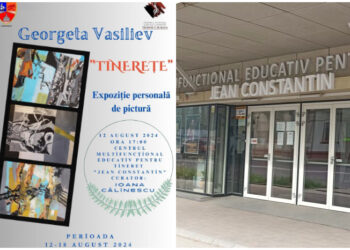 TINEREȚE – Expoziție de pictură la Centrul Jean Constantin