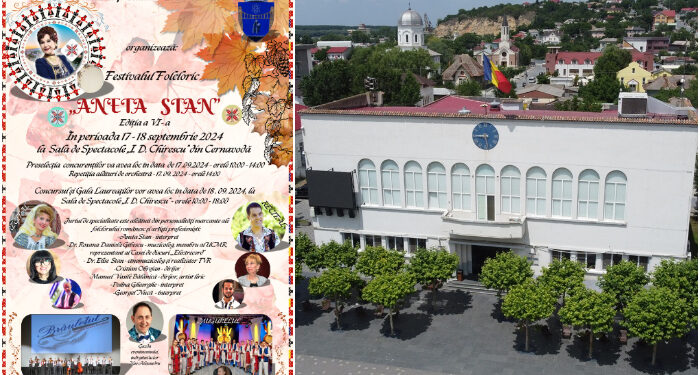 Festivalul Folcloric Aneta Stan, 17 – 18 septembrie, în sala Casei de Cultură din Cernavodă