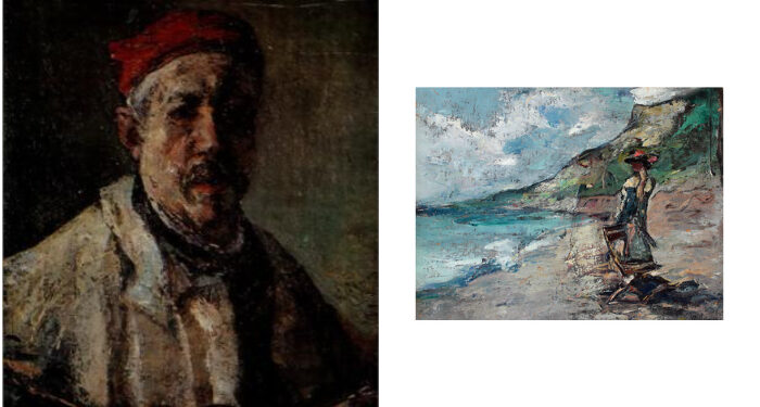 Operele lui Petrașcu, la Muzeul de artă din Topalu: Femeie la mare