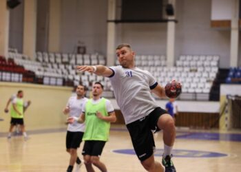 Handbaliștii de la CSM Constanța susțin primul meci amical pe teren propriu