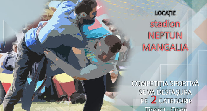 Lupte tradiționale tătărești,KUREȘ, pe stadionul Neptun din Mangalia