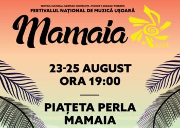 Îndrăgitul Festival Național de Muzică Ușoară MAMAIA revine, în perioada 23-25 august 2024