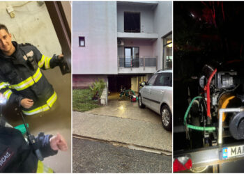 Peste 500 de apeluri la pompieri după ploile torențiale de noaptea trecută