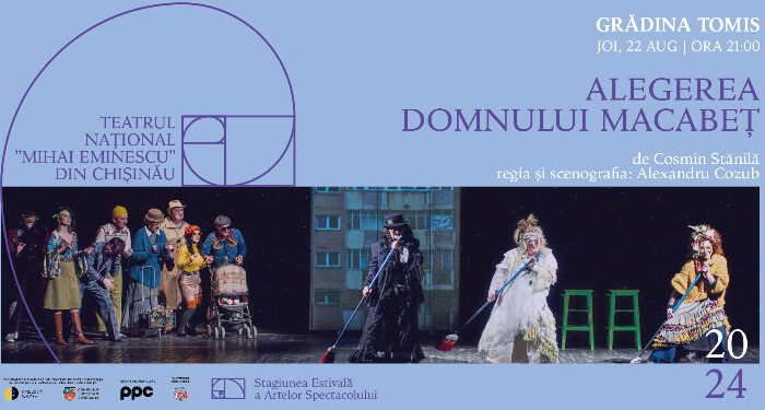 SEAS 2024: ”Alegerea domnului Macabeț”, joi, 22 august, la Grădina Tomis