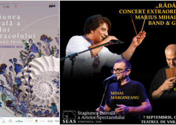 Concert extraordinar Marius Mihalache Band, Damian Drăghici și Mihai Mărgineanu, la Teatrul de Vară Soveja, sâmbătă, 7 septembrie