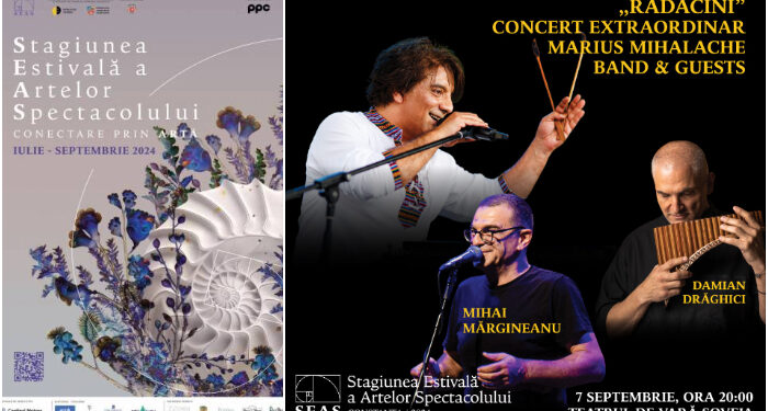 Concert extraordinar Marius Mihalache Band, Damian Drăghici și Mihai Mărgineanu, la Teatrul de Vară Soveja, sâmbătă, 7 septembrie