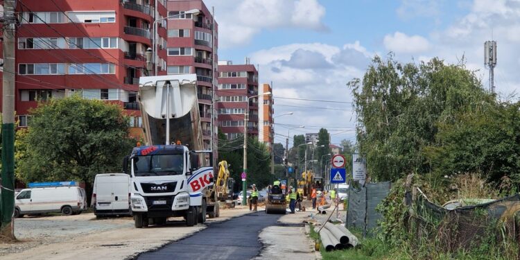 RAJA: Pe strada Baba Novac din Constanța, lucrările continuă în regim non-stop!