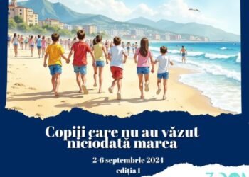 „Copiii care nu au văzut niciodată marea”, proiect-pilot inițiat de Clubul Rotary „Cetatea Tomis” Constanța