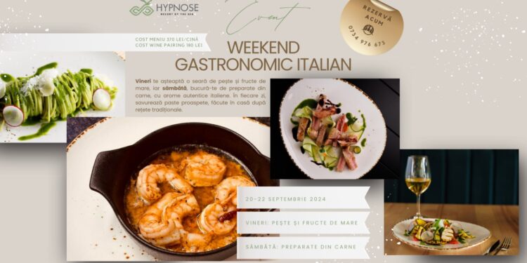 Weekend gastronomic italian în pitorescul sat VADU, 20 – 22 septembrie