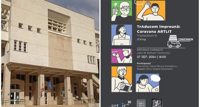Avanpremieră la Constanța: Biblioteca Județeană, gazda Caravanei „TrAducem împreună”