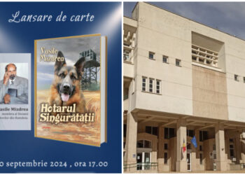 Romanul „Hotarul singurătății” al scriitorului Vasile Mizdrea, lansat la Biblioteca Județeană Constanța