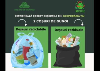 POLARIS: Colectarea separată a deșeurilor, un pas simplu și esențial pentru protejarea sănătății și a mediului
