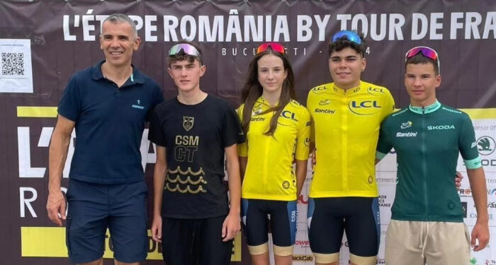 Rezultate excepționale pentru cicliștii CSM Constanța în L’Etape Romania by Tour de France, la București