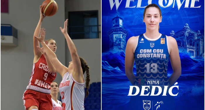 Vicecampioana Croației, Nina Dedić, noul centru al echipei de baschet a CSM Constanța