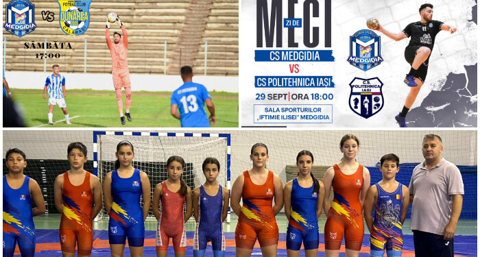 Weekend plin de evenimente pentru sportivii de la CS Medgidia