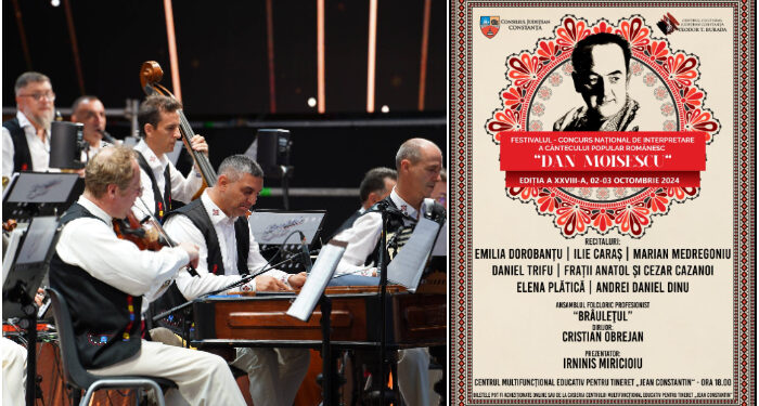 S-au stabilit CONCURENȚII din Festivalul Cântecului Popular Românesc „Dan Moisescu“, 2 – 3 octombrie 2024
