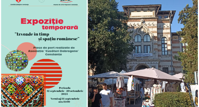 „Izvoade în timp și spațiu românesc” – Expoziție de piese de port și podoabe, la Muzeul de Artă Populară Constanța