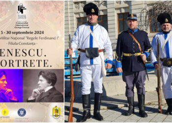 Foto-expoziție „George Enescu. Portrete”, la Muzeul Militar ”Regele Ferdinand I” Filiala Constanța