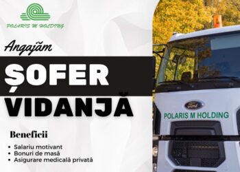 Polaris M Holding angajează șofer vidanjă