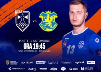 Handbaliștii de la CSM Constanța debutează marți, 8 octombrie, în grupele EHF European League